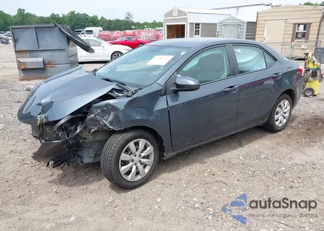 2015 Toyota Corolla Le from USA, damaged, VIN 2T1BURHE2FC282576
